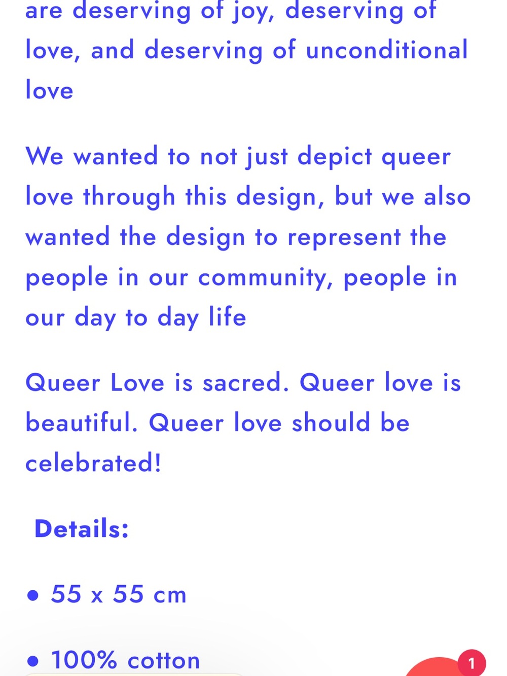 Barrio Drive Pink Queer Love Bandanna - Picture 12 of 12